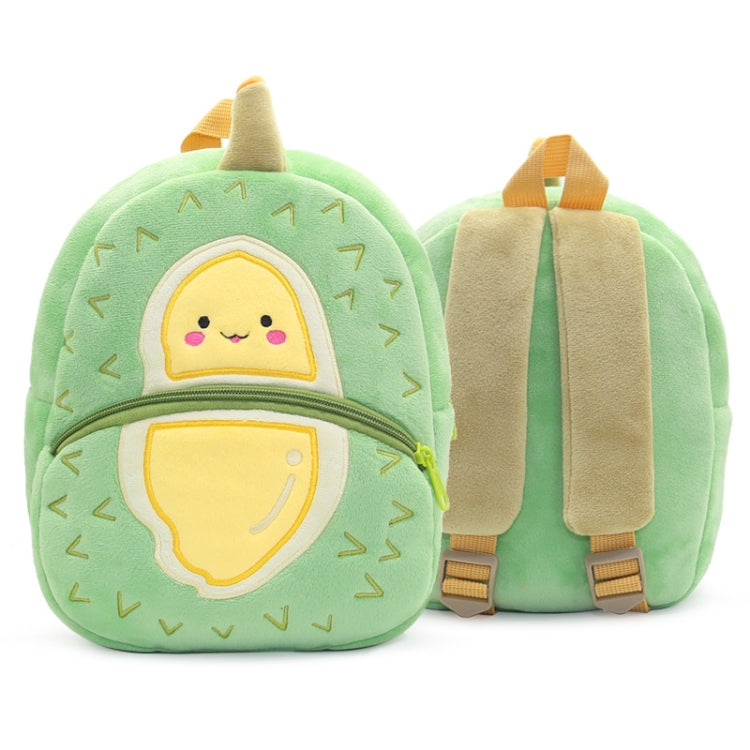 Vegetable Fruit Series Cartoon Plush Kids Backpack Children School Bags