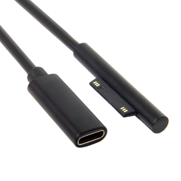 Type-C / USB-C Mother Rotary Seeder Tablet Power Charging Cable For Microsoft Surface Pro 5 / 6