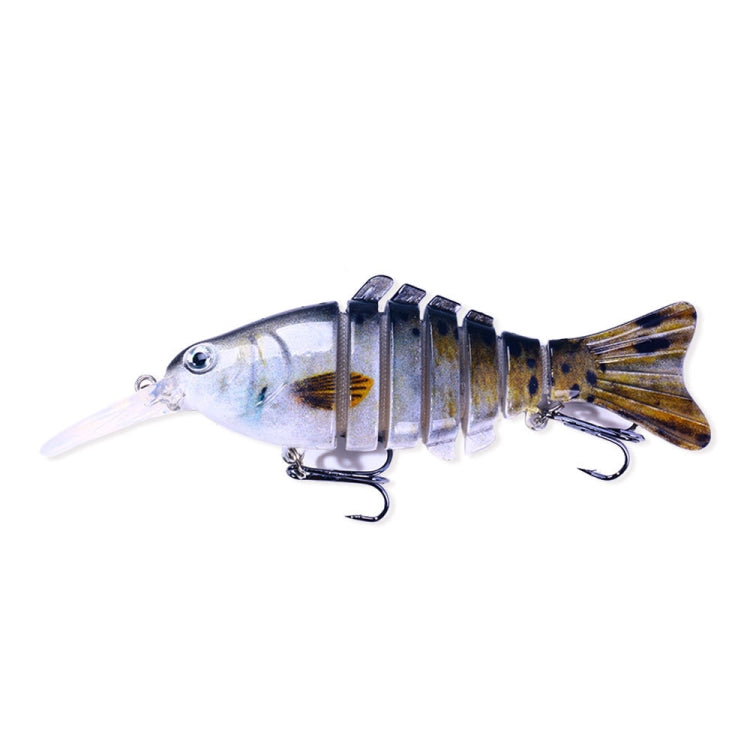 HENGJIA JM065 12cm Luya Fishing Gear Bait Multi-Section Fish Sinking Lure