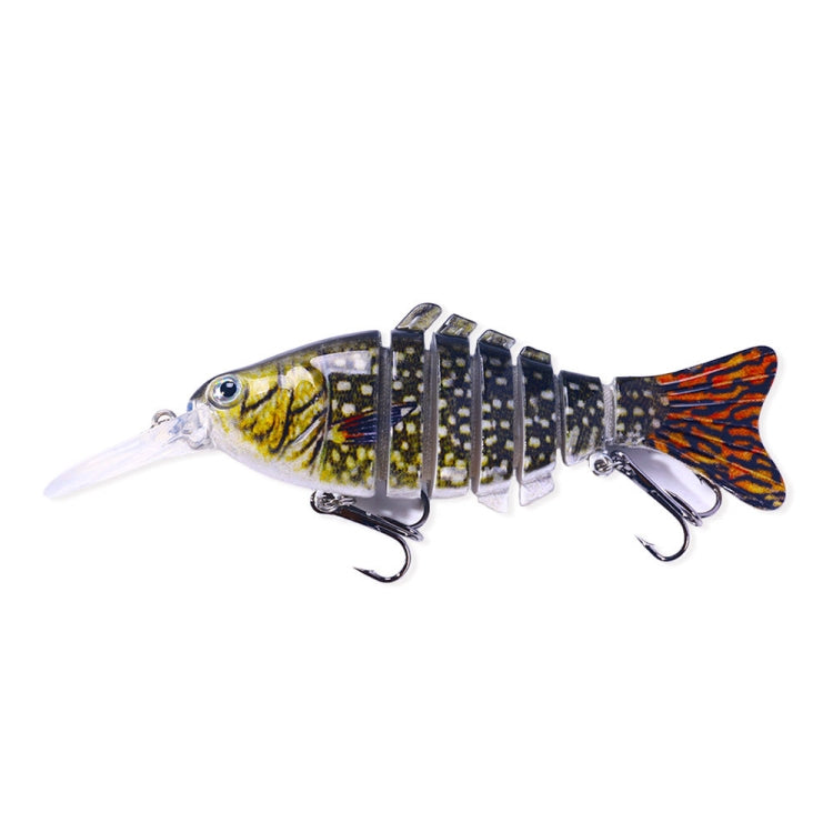 HENGJIA JM065 12cm Luya Fishing Gear Bait Multi-Section Fish Sinking Lure Reluova