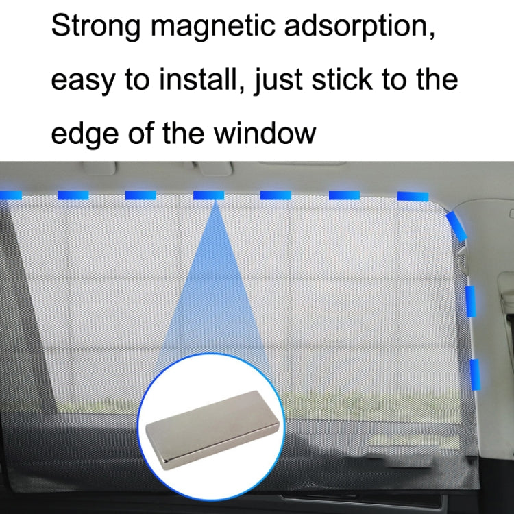 Car Sunshade Magnetic Iron Reflective Mesh Gauze Sunscreen Heat Insulation Sunshade Baffle ÎҵÄÉ̵ê