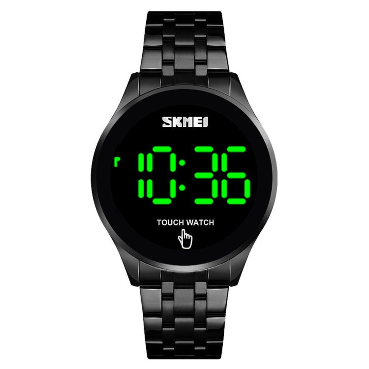 SKMEI 1579 Simple Touch Screen LED Luminous Stainless Steel Electronic Watch Reluova