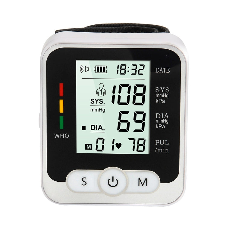 RAK189 Household Electronic Blood Pressure Measuring Device Wrist Sphygmomanometer Reluova