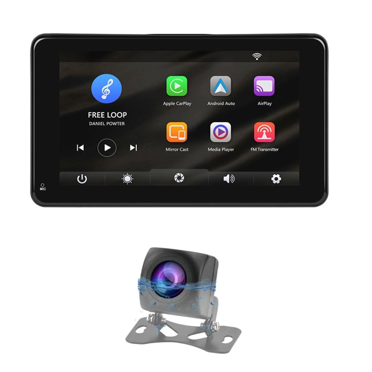 A3135 7 Inches HD Wired Smart Screen With Wireless CarPlay + Android Auto + Android