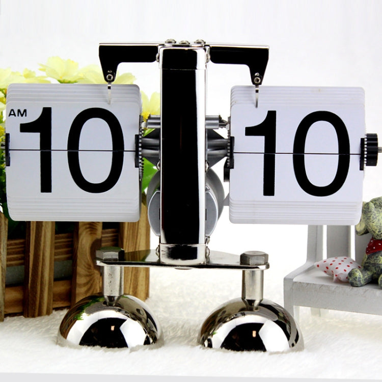 HY-F001 Auto-turning Balance-shaped Clock Home Decorative Flop Clock, Spec: My Store