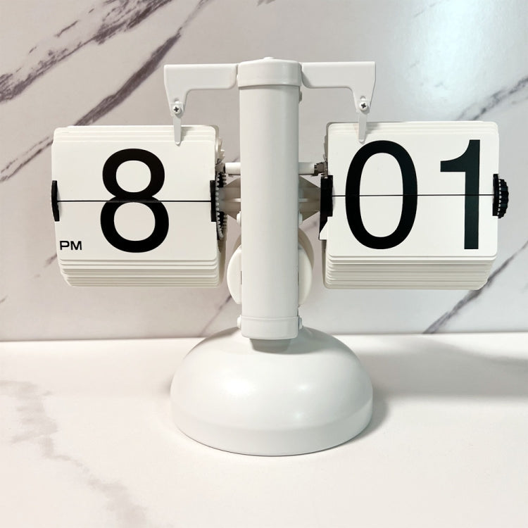 HY-F001 Auto-turning Balance-shaped Clock Home Decorative Flop Clock, Spec: My Store