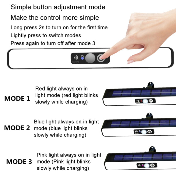 TX-200 Solar Landscape Waterproof Decoration Staircase Light Human Body Induction Lamp