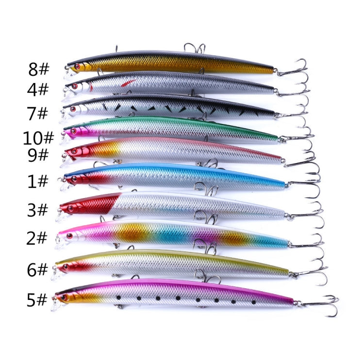 HENGJIA MI101 18cm 26g Long-distance Casting Sea Fishing Fake Lures Minnow Baits Reluova