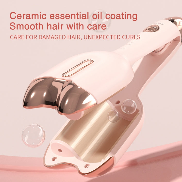 LC-101 32mm Cat Paw Egg Roll Hair Curler 3 Level Temperature Control Curling Iron ,CN Plug