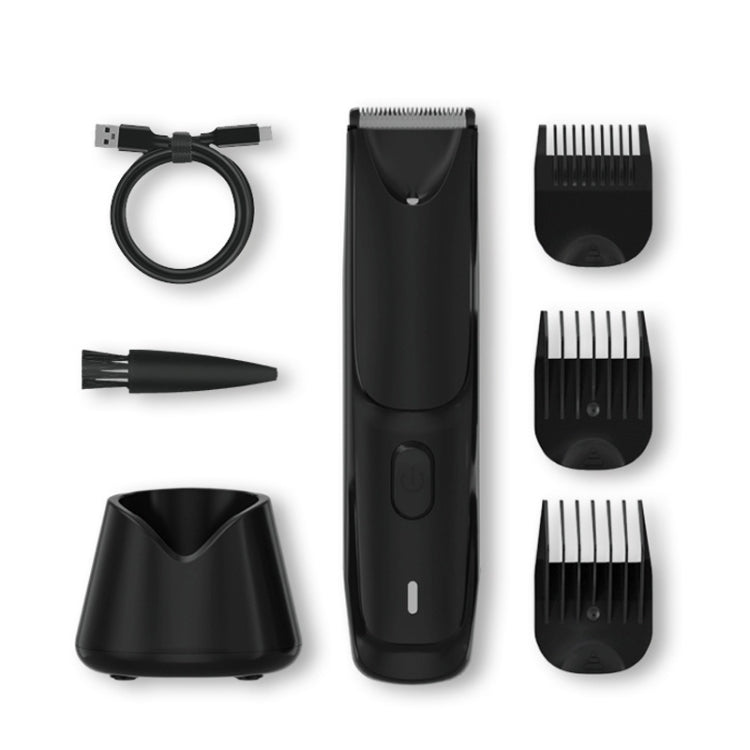 W012 With LED Light Shaver Trimmer Ceramic Head Haircutter