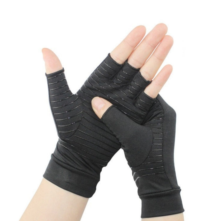 Outdoor Cycling Half Finger Gloves Inflammatory Joint Rehabilitation Silicone Gloves Reluova