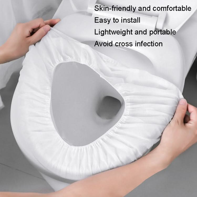 Paste Portable Waterproof Non-woven Disposable Toilet Seat Cover Reluova