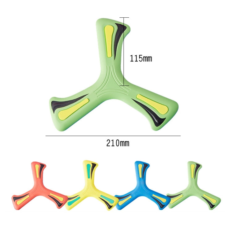 SOFTOYS ST3009 Children EVA Foam Hand Throwing Three-leaf Swinging Plate Reluova