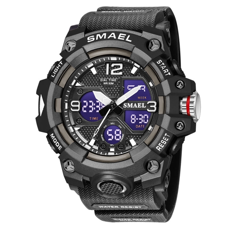 SMAEL 8008 Outdoor Sports Multifunctional Waterproof Luminous Men Watch Reluova