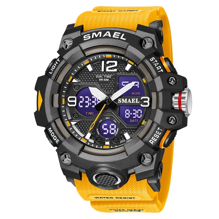 SMAEL 8008 Outdoor Sports Multifunctional Waterproof Luminous Men Watch Reluova