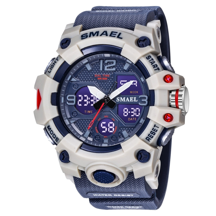 SMAEL 8008 Outdoor Sports Multifunctional Waterproof Luminous Men Watch Reluova