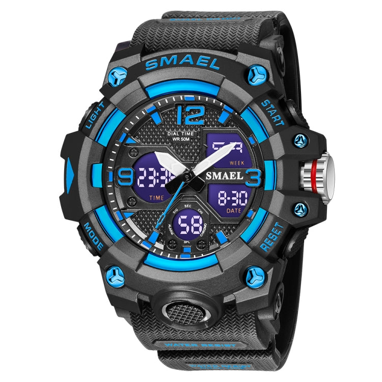 SMAEL 8008 Outdoor Sports Multifunctional Waterproof Luminous Men Watch Reluova