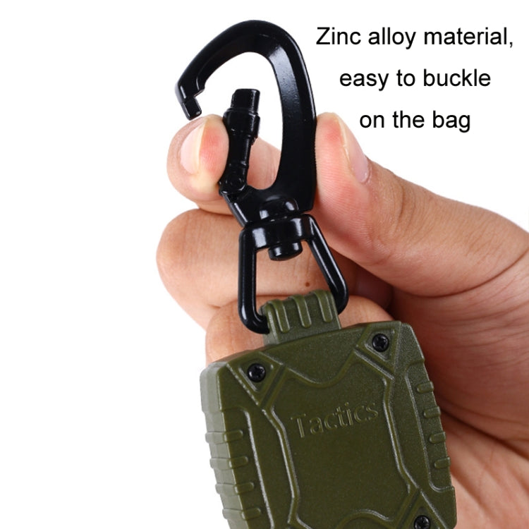 Outdoor Fishing Zinc Alloy Retractable Metal Hanging Buckle Reluova