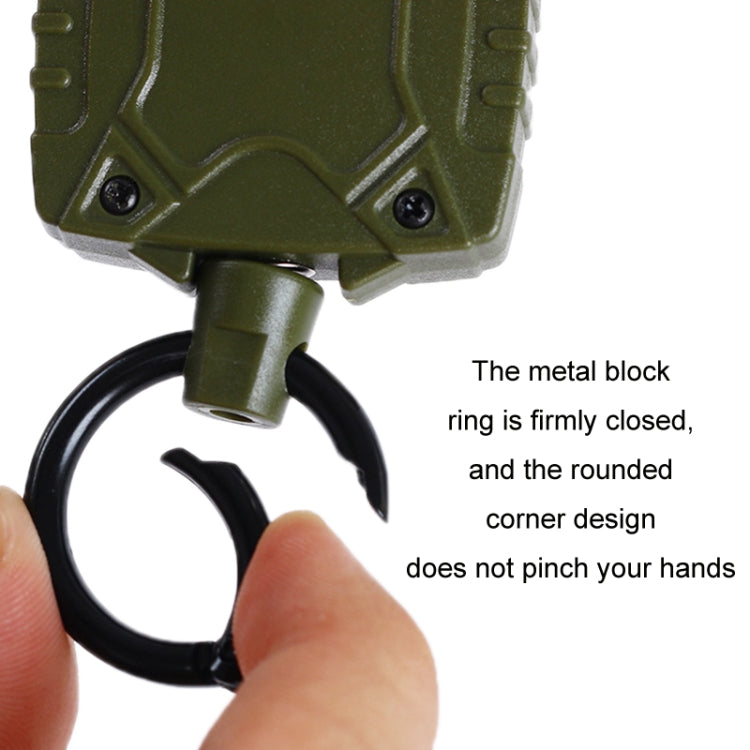 Outdoor Fishing Zinc Alloy Retractable Metal Hanging Buckle Reluova