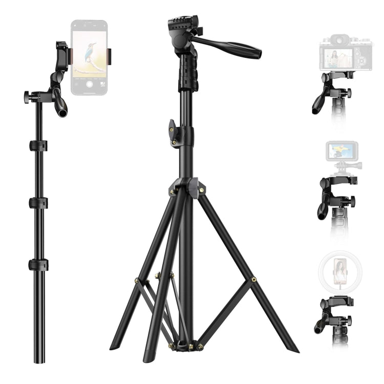 APEXEL APL-JJ070 Outdoor Phone Live With Yundai SLR Portable Landing Selfie Rod Tripod