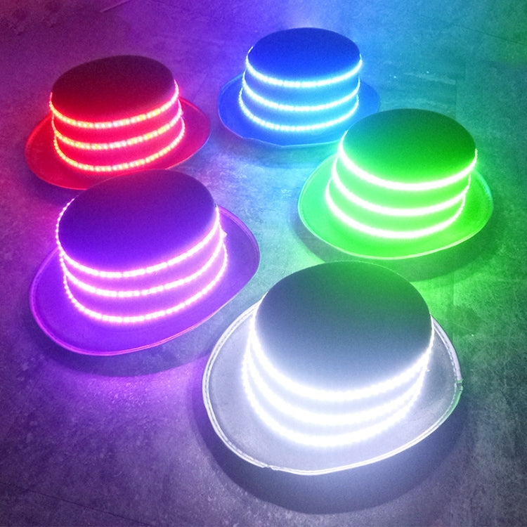 00068 LED Bar Luminous Jazz Hat Stage Magic Show Props