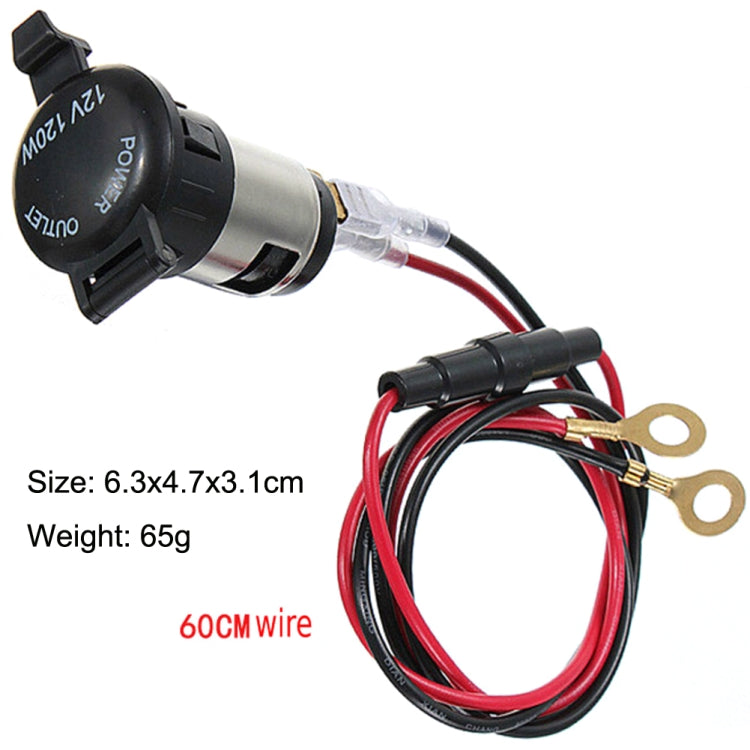 Car Cigarette Lighter Socket Waterproof Power Supply 120W/250W Modification 12/24V Cigarette Lighter Mother Seat ÎҵÄÉ̵ê