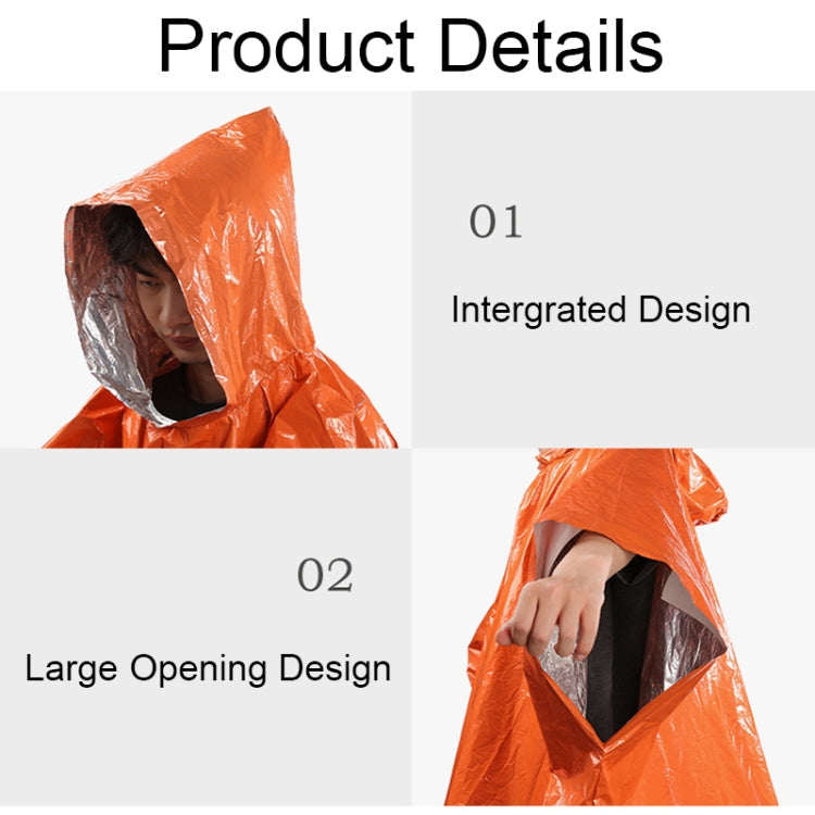 Outdoor Cycling Thickened Reflective Windproof Multifunctional Raincoat Reluova