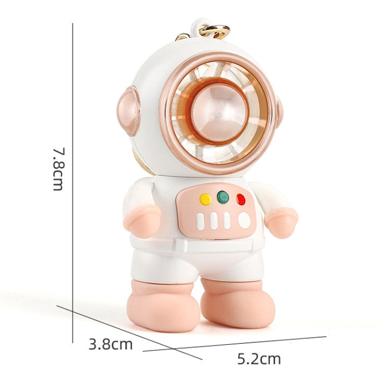 6092 Cartoon Astronaut Fan With Lanyard Portable Mini USB Charging Fan Reluova