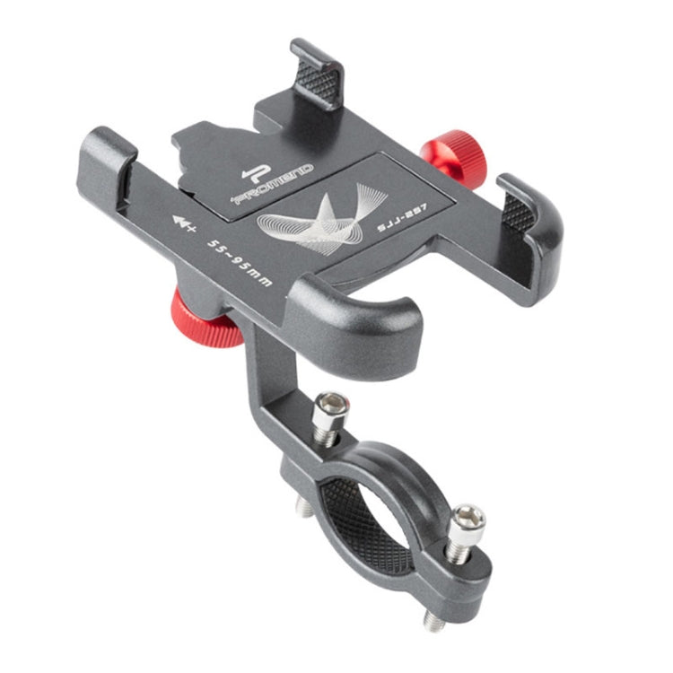 PROMEND SJJ-297 Aluminum Alloy Rotation Adjustable Bicycle Mobile Phone Bracket Reluova