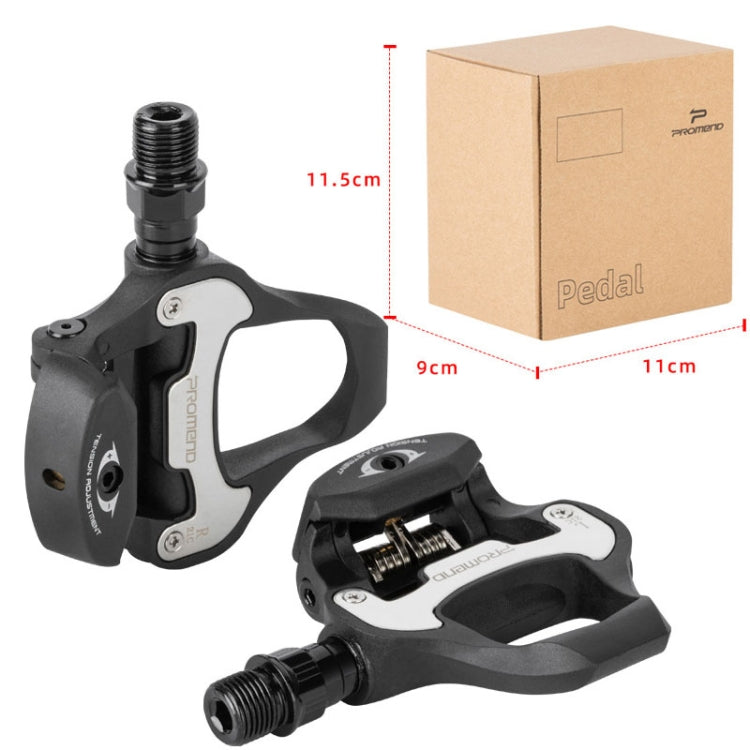 PROMEND PD-R95P 1pair Pedalway Road Bicycle Self-lock With Lock Film Nylon Lock Light Amount Foot Pedal Reluova