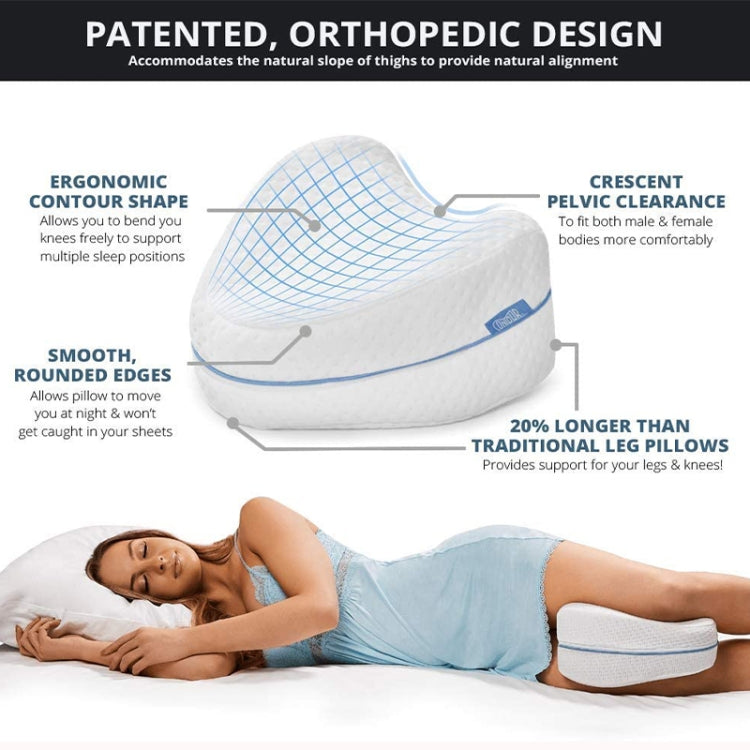 Body Memory Cotton Leg Pillow Sleeping Orthopedic Sciatica Back Hip Joint for Pain Relief My Store