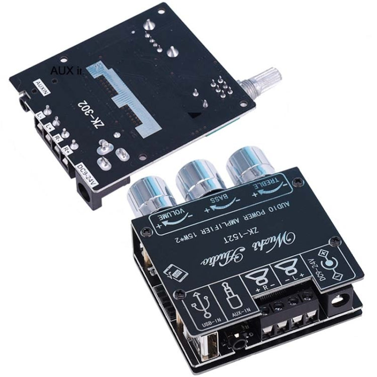 Mini Bluetooth 5.1 Receiving Audio Module With Power Amplifier Digital D Stereo Dual Channel Reluova