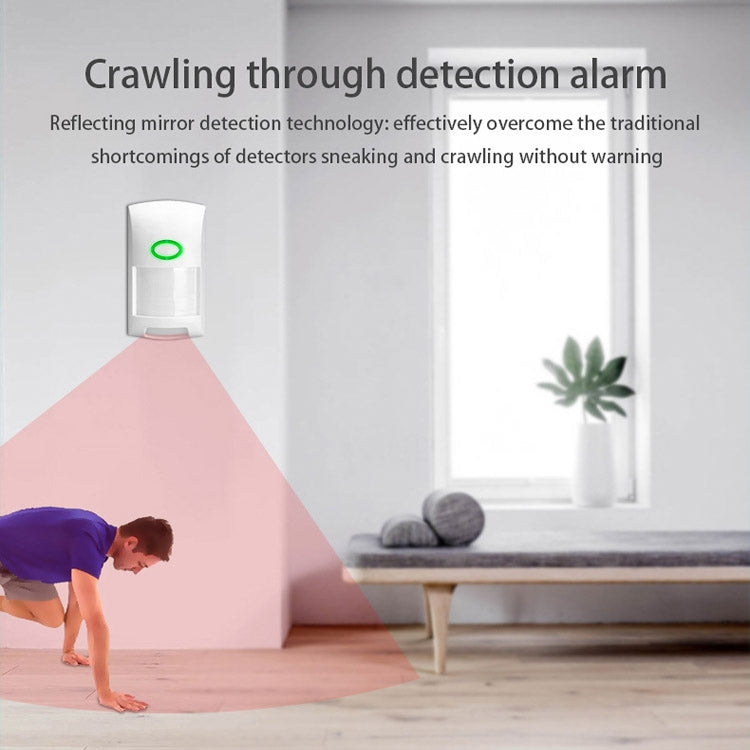 Tuya Smart App WiFi Infrared Alarm Smart Home Human Body Infrared Detector PIR Reluova