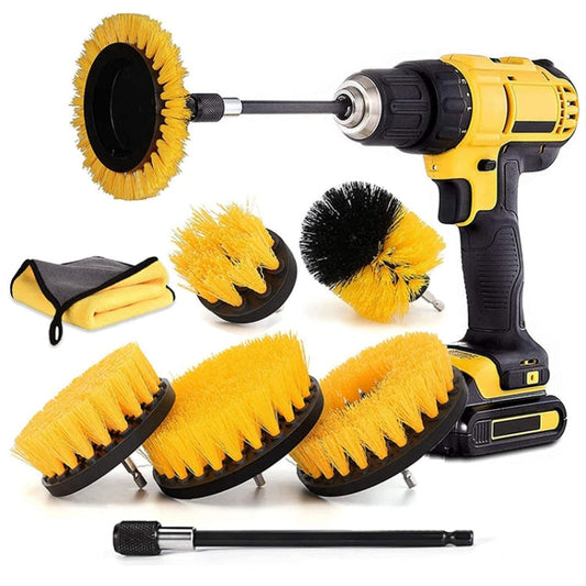 8 In 1 Electric Drill Crevice Cleaning Brush Car Wash Tool Set ÎҵÄÉ̵ê