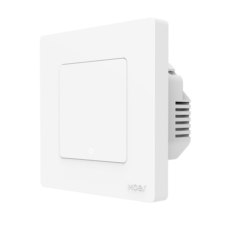 Tuya ZigBee Smart Single-fire Zero-fire Sharing Timing Voice Wall Switch EU Plug, Style: