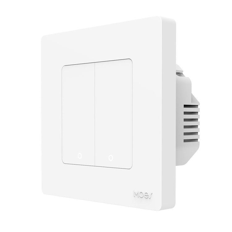 Tuya ZigBee Smart Single-fire Zero-fire Sharing Timing Voice Wall Switch EU Plug, Style: Reluova