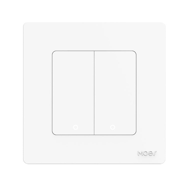 Tuya ZigBee Smart Single-fire Zero-fire Sharing Timing Voice Wall Switch EU Plug, Style: Reluova