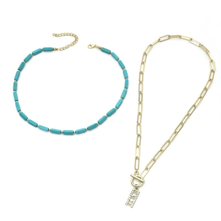 Natural Turquoise Accessories Ladies Jewelry Reluova