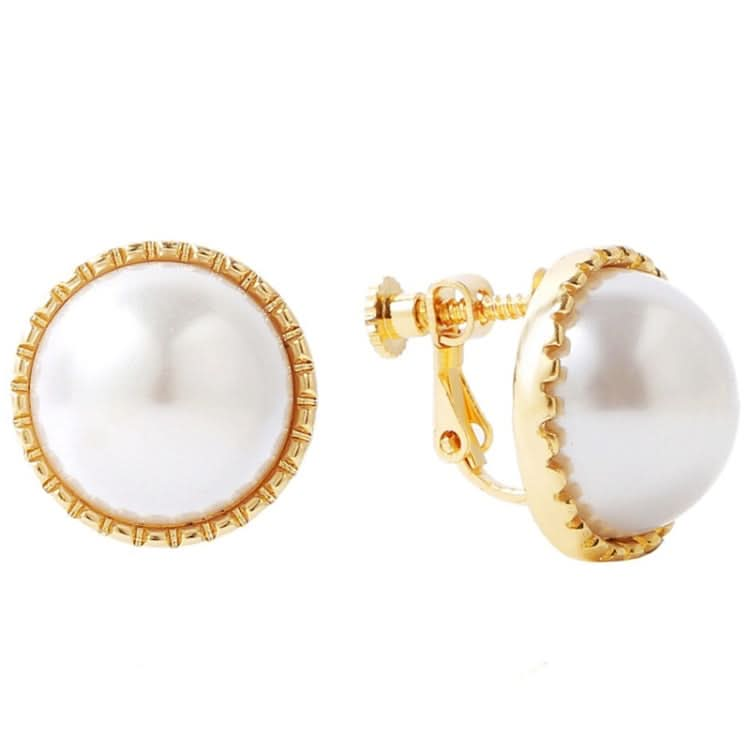 Baroque Earrings Pearl Ear Clip Women Without Ear Piercing Reluova