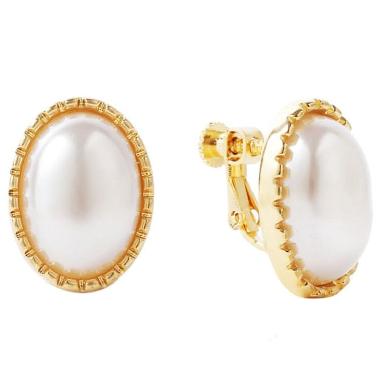 Baroque Earrings Pearl Ear Clip Women Without Ear Piercing Reluova