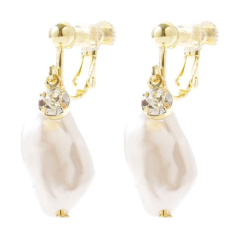 Baroque Earrings Pearl Ear Clip Women Without Ear Piercing Reluova