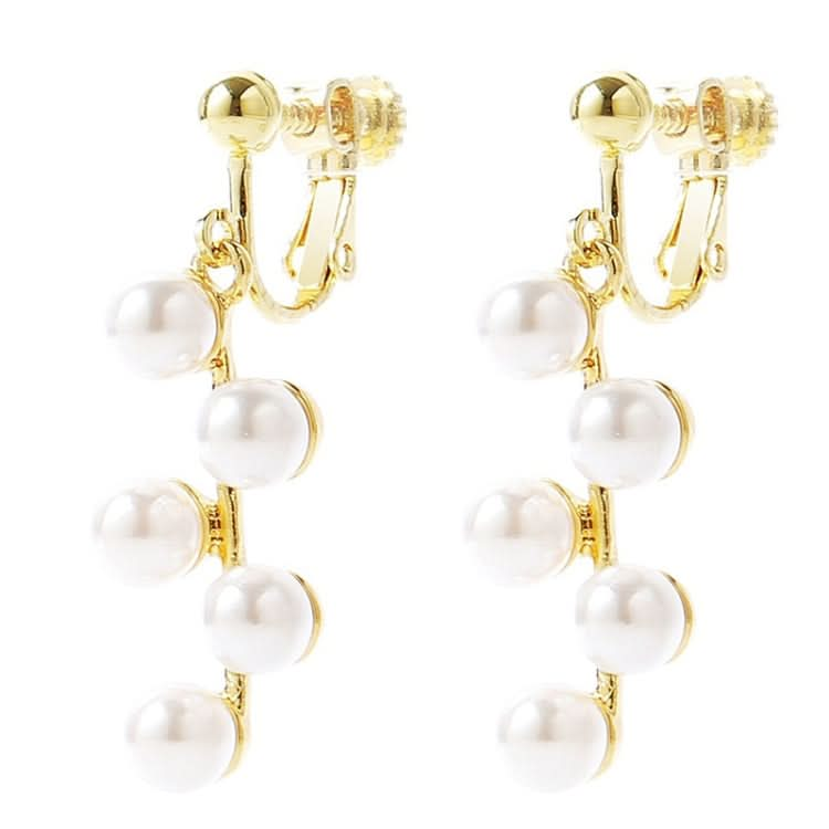 Baroque Earrings Pearl Ear Clip Women Without Ear Piercing Reluova