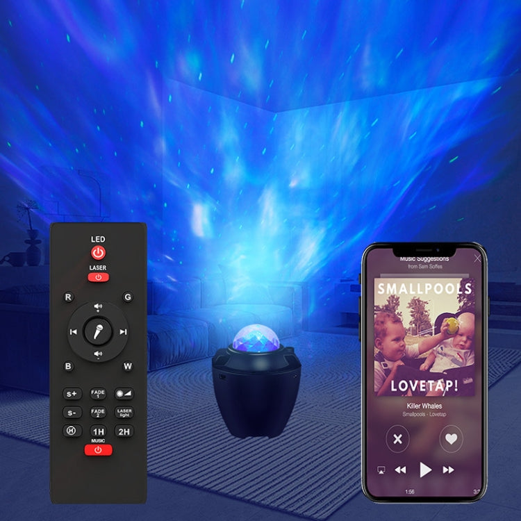 LED Projection Light Bluetooth Connection Remote Control Atmosphere Light RGB Music Night Light My Store