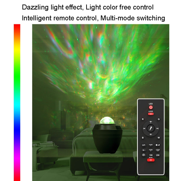 LED Projection Light Bluetooth Connection Remote Control Atmosphere Light RGB Music Night Light My Store