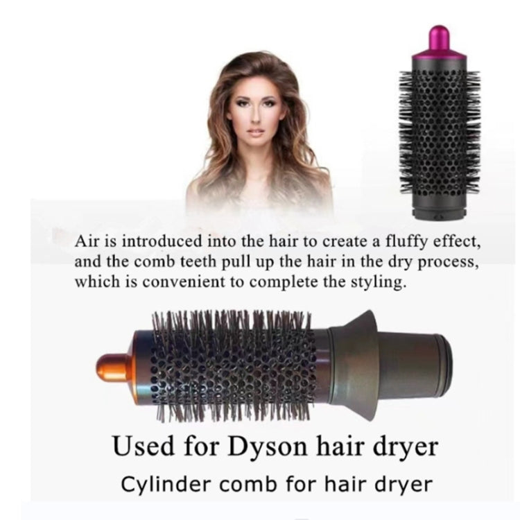 For Dyson Airwrap Cylinder Comb Hair Dryer Curling Attachment Reluova