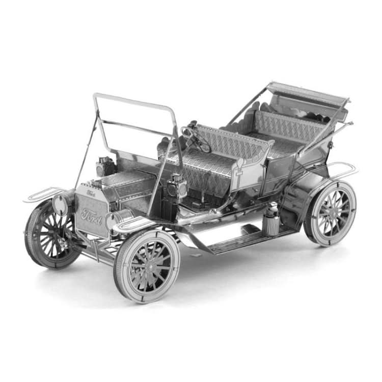 3D Three-dimensional Metal Car Assembly Model DIY Puzzles Toy Reluova