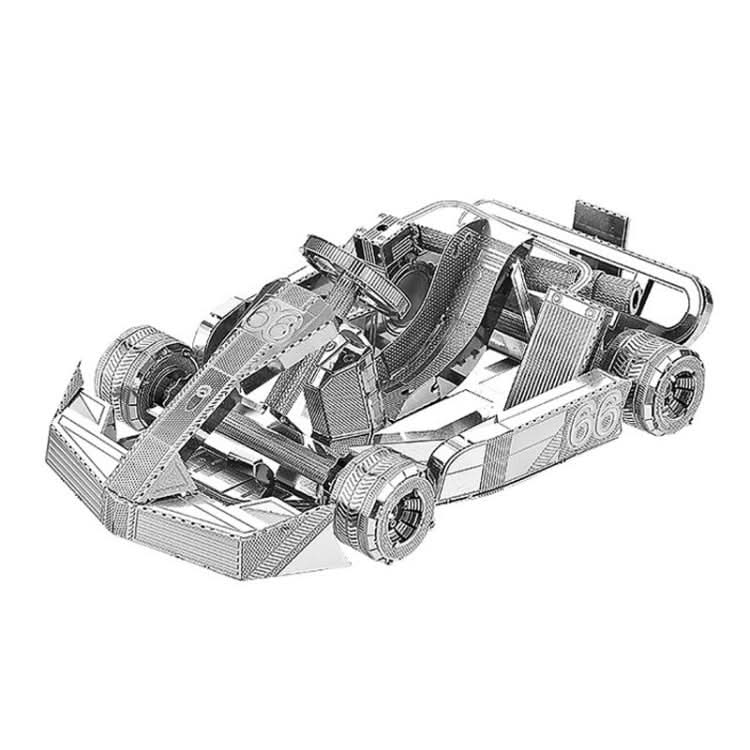 3D Three-dimensional Metal Car Assembly Model DIY Puzzles Toy Reluova