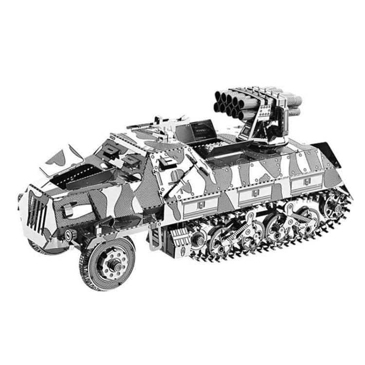 3D Three-dimensional Metal Car Assembly Model DIY Puzzles Toy Reluova