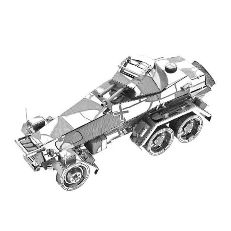 3D Three-dimensional Metal Car Assembly Model DIY Puzzles Toy Reluova