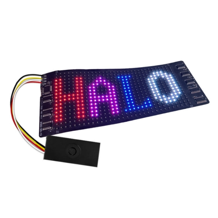 Bluetooth Controlled Color Foldable Curved LED Display Screen